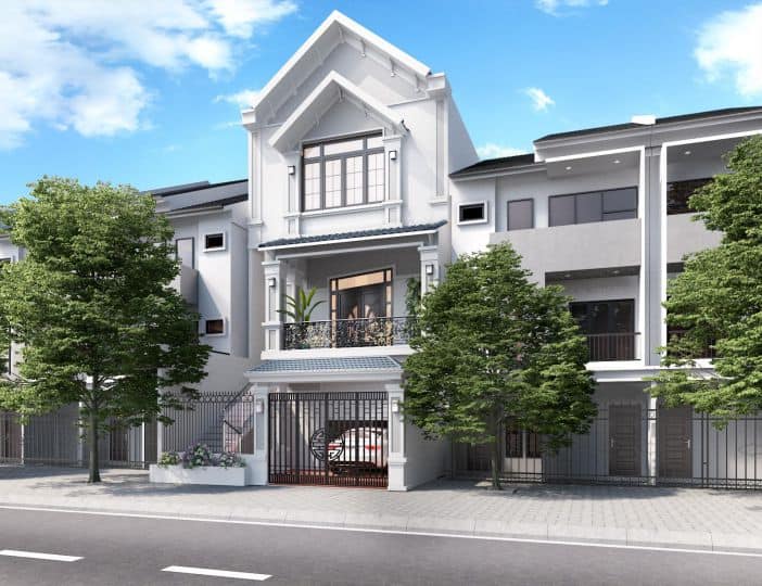 Nhà Ống 3 Tầng Mái Thái