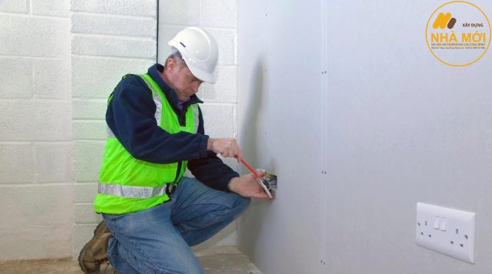 Bố trí công tắc, ổ cắm đảm bảo công năng sử dụng