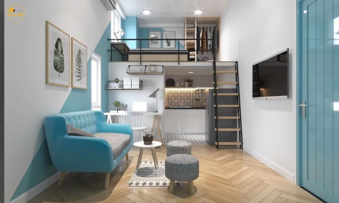 Căn Nhà Trọ Được 1 Cặp Vợ Chồng Trẻ Decor Thêm
