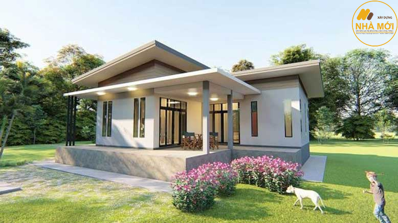 Nhà mái bằng đẹp 