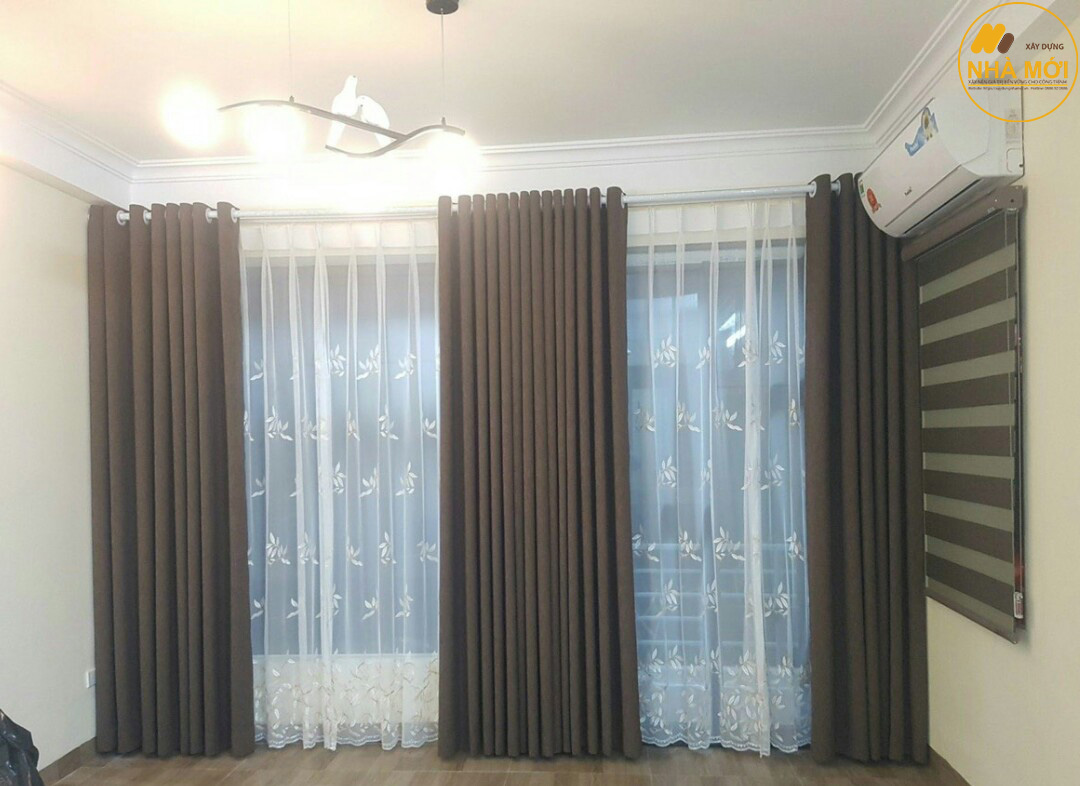 Lắp rèm cho cửa sổ 