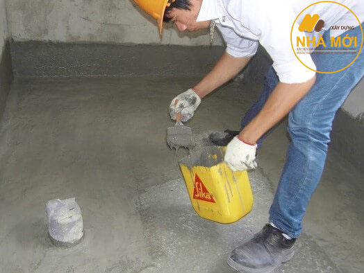 Chống thấm nhà vệ sinh bằng Sika 