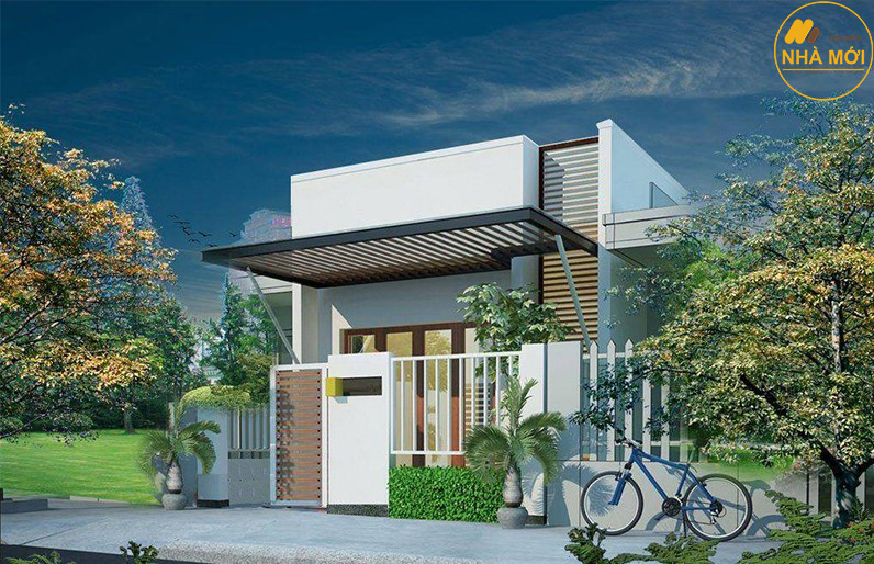 Nhà mái bằng gác lửng giúp tăng thêm diện tích sử dụng 