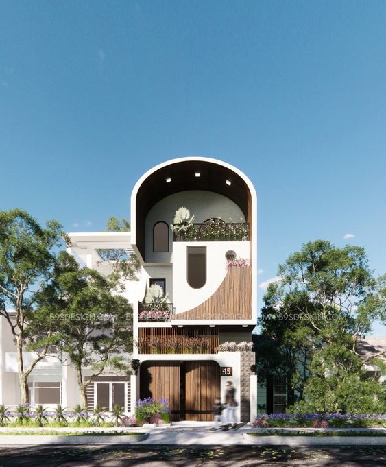 Mẫu xây dựng nhà phố 13