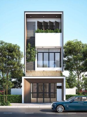 Mẫu xây dựng nhà phố 11