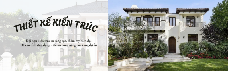 Thiết kế kiến trúc xây nhà trọn gói miễn phí