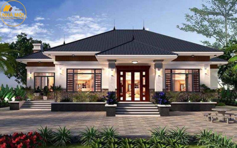 Mẫu nhà mái Nhật dễ dàng xây dựng trên mọi ô đất 
