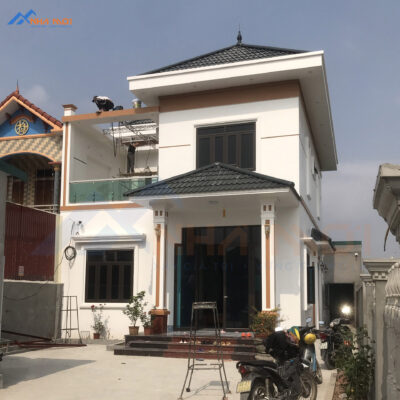 Nhà mái nhật 2 tầng - Công trình tại Hưng Yên