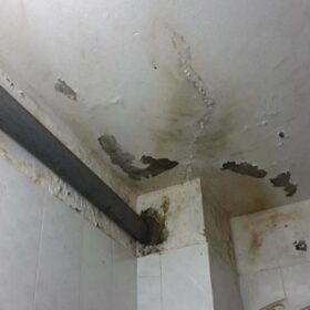Đường nước âm tường bị rò rỉ gây mốc tường. Cần tránh rủi ro chất lượng ngay từ khi xây nhà