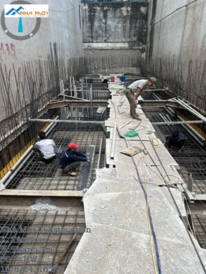 Làm thép sàn của dự án xây chung cư mini Yên Xá | Nhà Mới