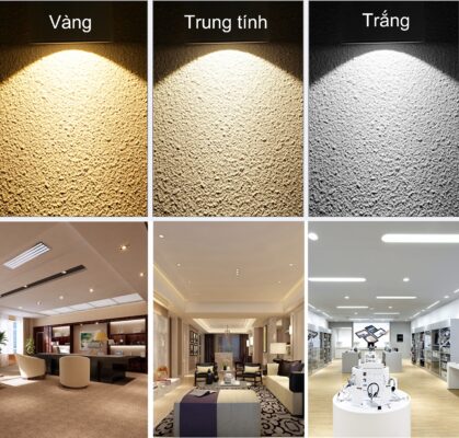 Khi chọn chi tiết chiếu sáng trong nhà, hãy thử ánh sáng thật tại công trình