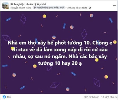 Bể phốt xây tường 10 hay 20? Câu hỏi nhiều gia chủ thắc mắc