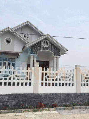 Xây nhà trọn gói Nhà 1 Tầng Mái Thái 150m2 - Anh Thức Thanh Hóa - Ảnh 4