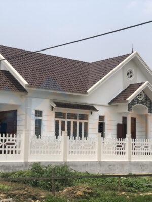 Xây nhà trọn gói nhà 1 tầng mái thái 150m2 tại Thanh Hóa
