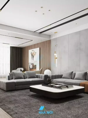 Alternative view of Mẫu Thiết Kế Nội Thất Căn Chung Cư 300m2 Tại Hoàng Đạo Thúy, Hà Nội