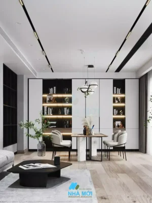 Mẫu Thiết Kế Nội Thất Căn Chung Cư 300m2 Tại Hoàng Đạo Thúy, Hà Nội - Ảnh 7
