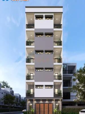 Mẫu Thiết Kế Chung Cư Mini 65m2 Tại Hà Đông - Ảnh 4