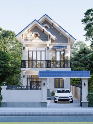 Mái thái 2 tầng diện tích 95m2 - Ảnh 3