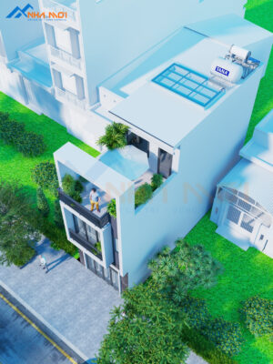 Alternative view of Xây nhà trọn gói nhà phố 2,5 tầng