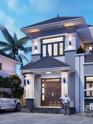 Mẫu Thiết Kế Nhà Mái Nhật 2 Tầng - Ảnh 8
