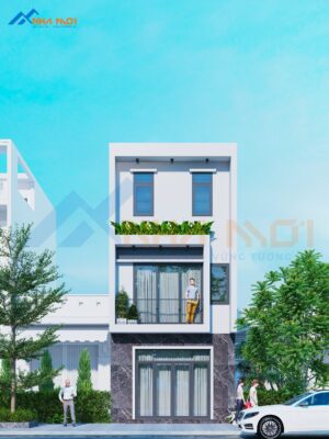 Mẫu Thiết Kế Kiến Trúc Nhà Phố 3 Tầng Tại Hải Phòng - Ảnh 4