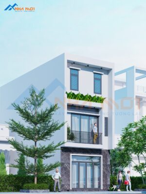 Mẫu Thiết Kế Kiến Trúc Nhà Phố 3 Tầng Tại Hải Phòng - Ảnh 6