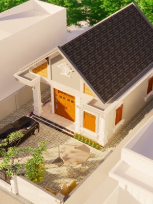 Nhà câp 4 diện tích 80m2 - Ảnh 5