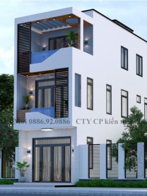 Mẫu Thiết Kế Kiến Trúc Nhà Ở 3 Tầng - Ảnh 5