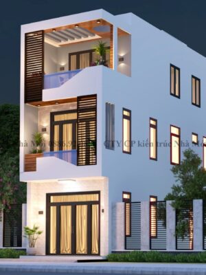 Mẫu Thiết Kế Kiến Trúc Nhà Ở 3 Tầng - Ảnh 9