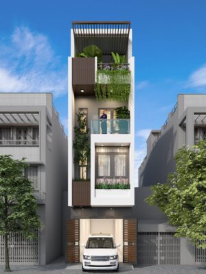 Thiết Kế Nhà Phố Tại Hoàng Mai