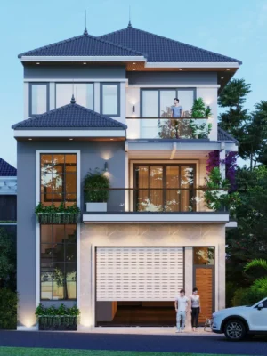 Xay nha tron goi nha anh Dung tai ha Noi 4