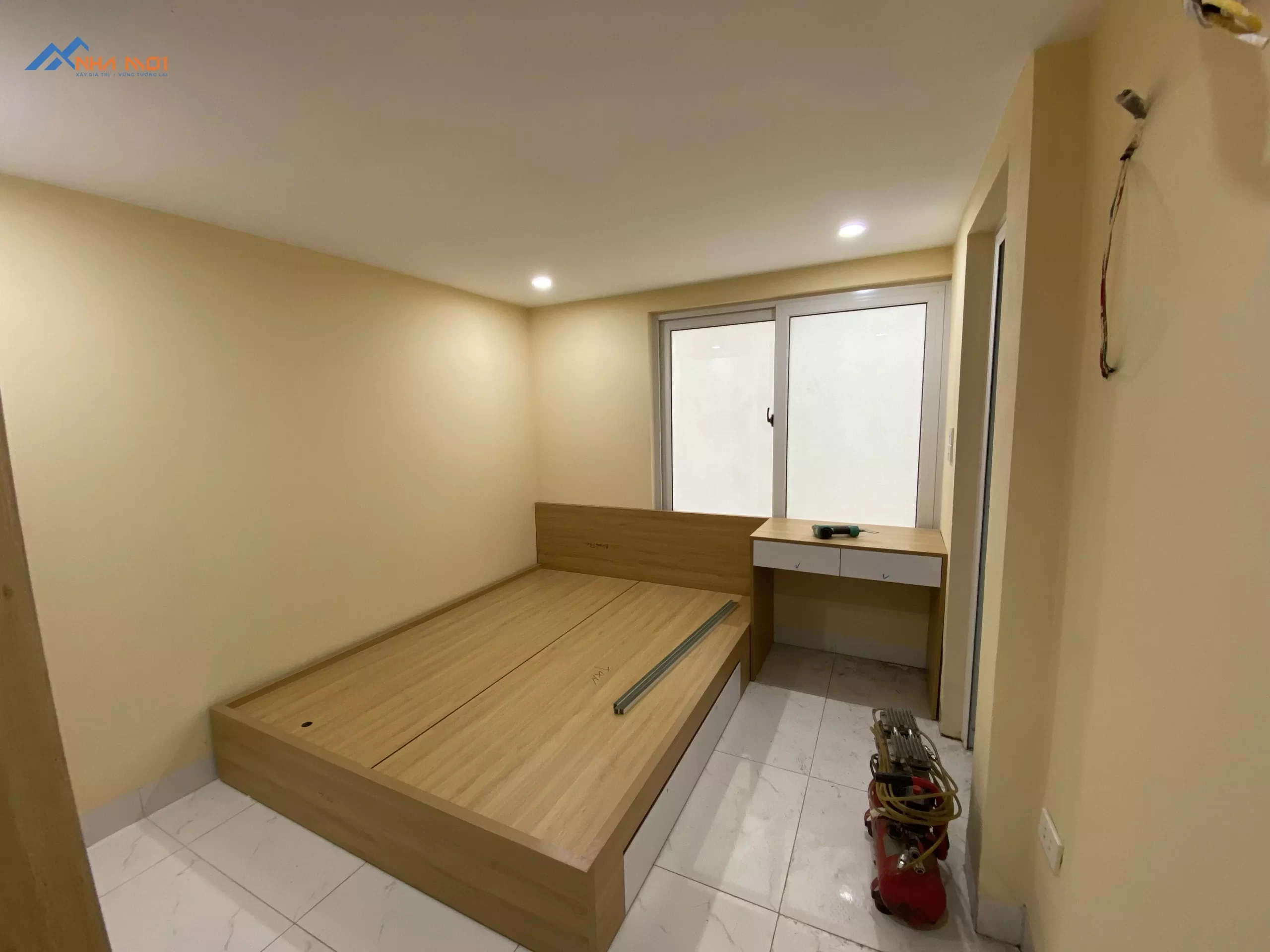 Công trình Nhà cho thuê 5 tầng - Chị Ngọc Anh, Vũ Hữu, Hà Nội - Ảnh 4