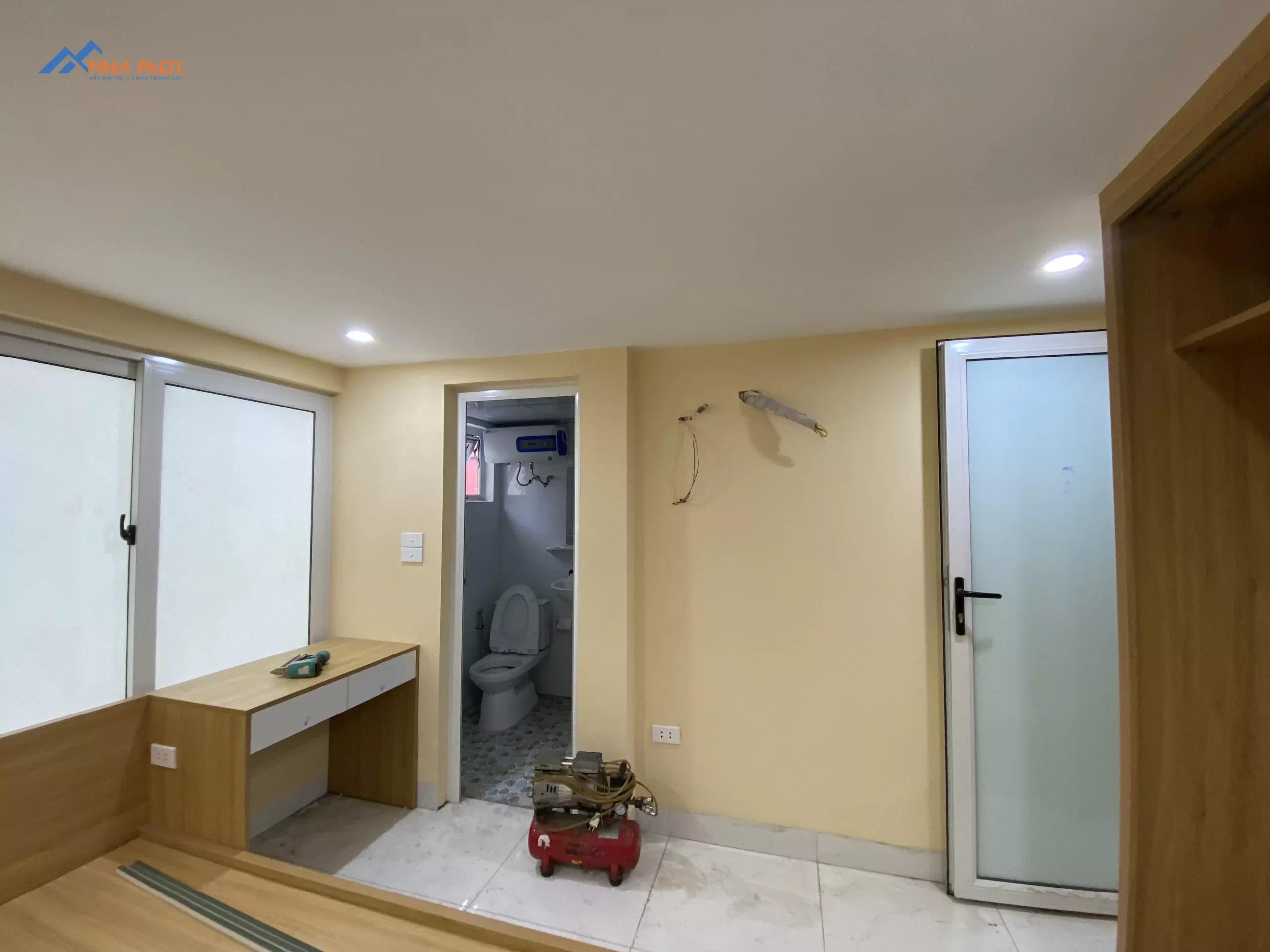 Công trình Nhà cho thuê 5 tầng - Chị Ngọc Anh, Vũ Hữu, Hà Nội - Ảnh 5