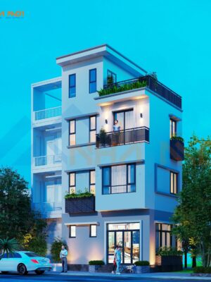 Mẫu Thiết Kế Kiến Trúc Nhà Ở Tại Cự Khối, Long Biên - Ảnh 3