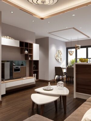 Thiết Kế Nội Thất Chung Cư Trung Kính - Ảnh 3