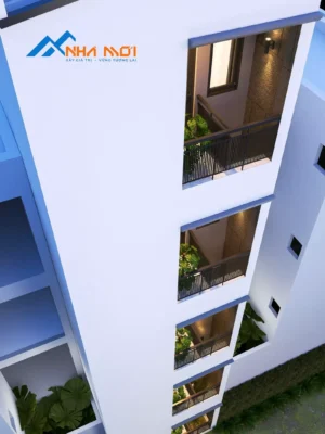 Mẫu Thiết Kế Kiến Trúc Căn Hộ Chung Cư Mini 5 Tầng 4m x 14m - Ảnh 6