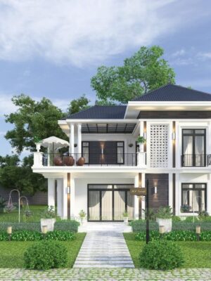 Thiết Kế Biệt Thự 2 Tầng Thanh Hóa - Ảnh 3