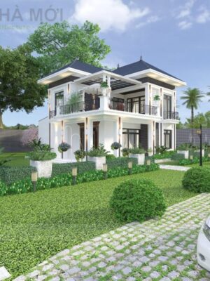 Thiết Kế Biệt Thự 2 Tầng Thanh Hóa