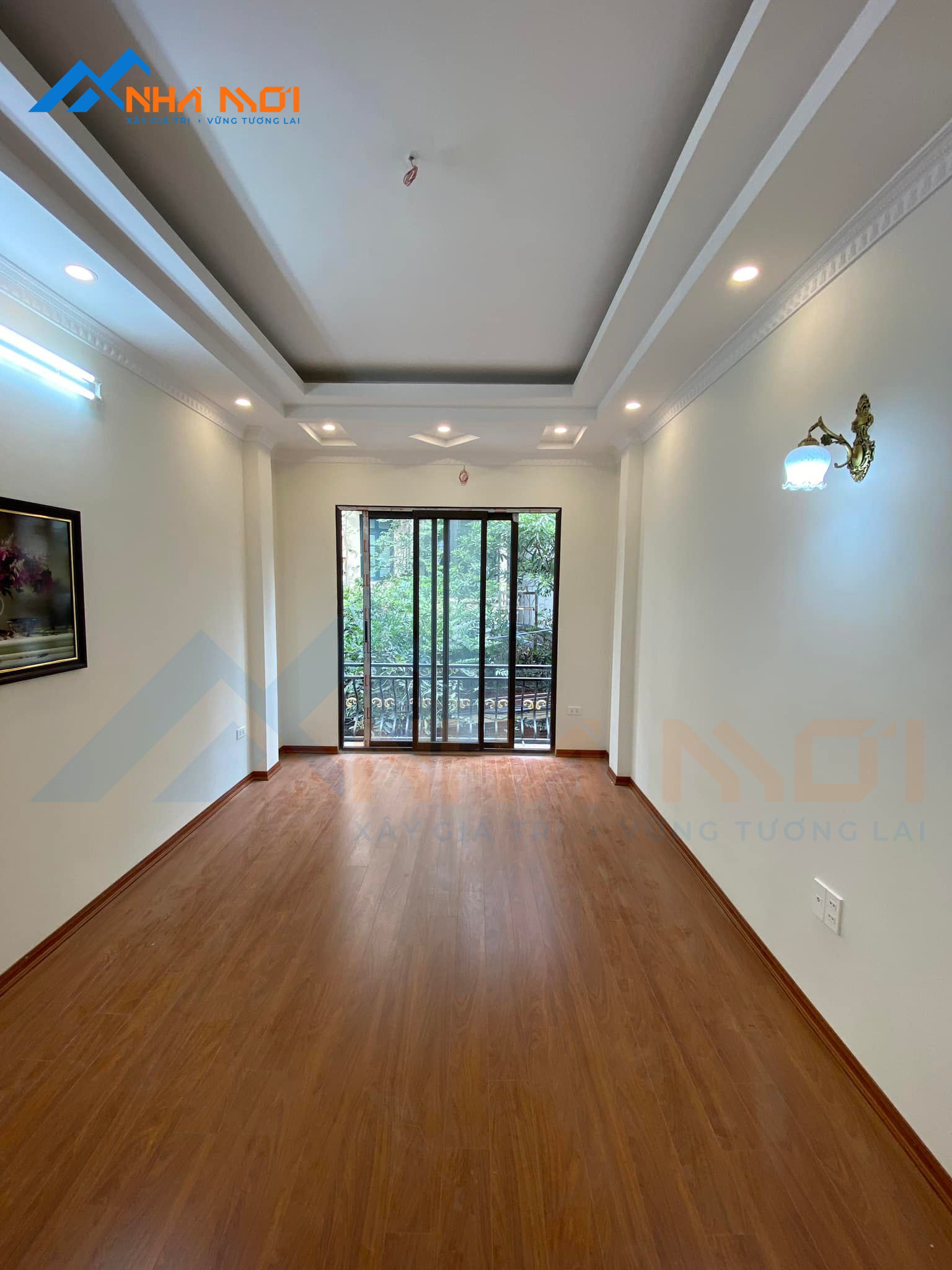 Xây Nhà Trọn Gói Tại Hà Nội – Mẫu Nhà 4 Tầng 1 Tum Hiện Đại tại Thanh Liệt - Ảnh 5