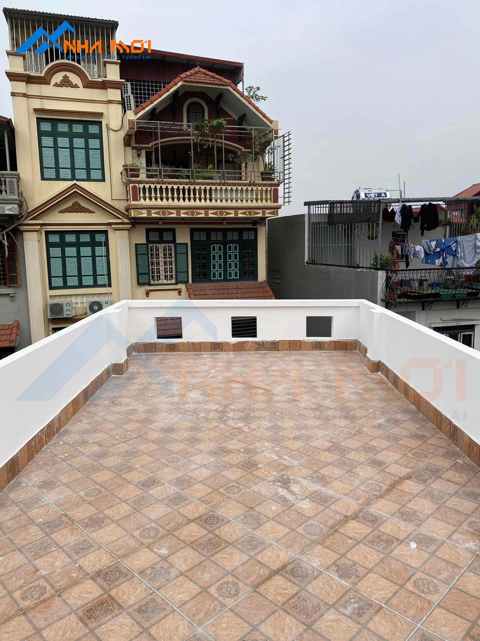Xây Nhà Trọn Gói Tại Hà Nội – Mẫu Nhà 4 Tầng 1 Tum Hiện Đại tại Thanh Liệt - Ảnh 7