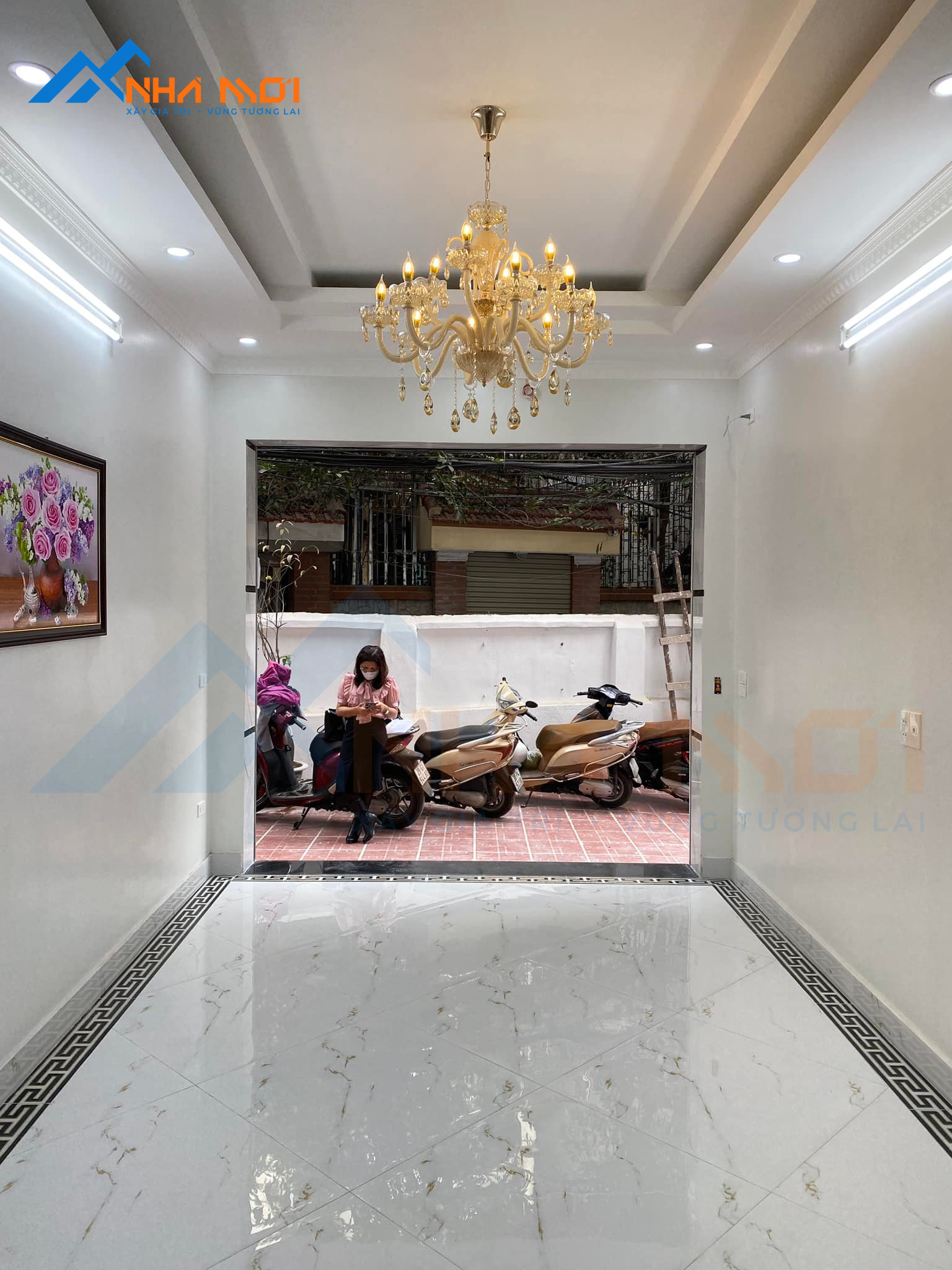 Xây Nhà Trọn Gói Tại Hà Nội – Mẫu Nhà 4 Tầng 1 Tum Hiện Đại tại Thanh Liệt - Ảnh 4