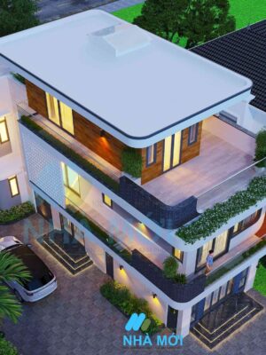 Mẫu Thiết Kế Kiến Trúc Nhà Phố Tại Chùa Hương