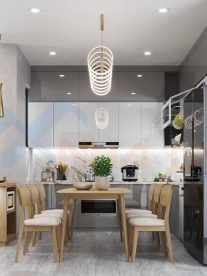 Mẫu Thiết Kế Nội Thất Căn Hộ Nhà Phố Của Chị Nhàn, Thanh Hóa - Ảnh 4