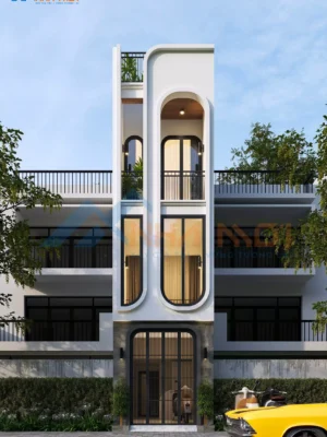 Mẫu Thiết Kế Nhà Phố 3 Tầng 1 Lửng Tại Đông Anh - Ảnh 4