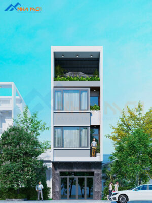 Mẫu Nhà Ống 2,5 Tầng Giá 1 tỷ 3