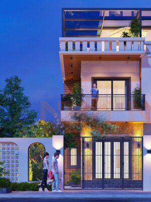 Mẫu Thiết Kế Kiến Trúc Nhà Chị Nhàn - Ảnh 5