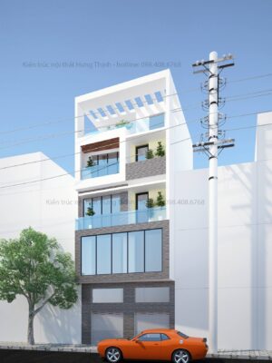 Thiết Kế Nhà Liền Kề tại Hoàng Mai, Hà Nội