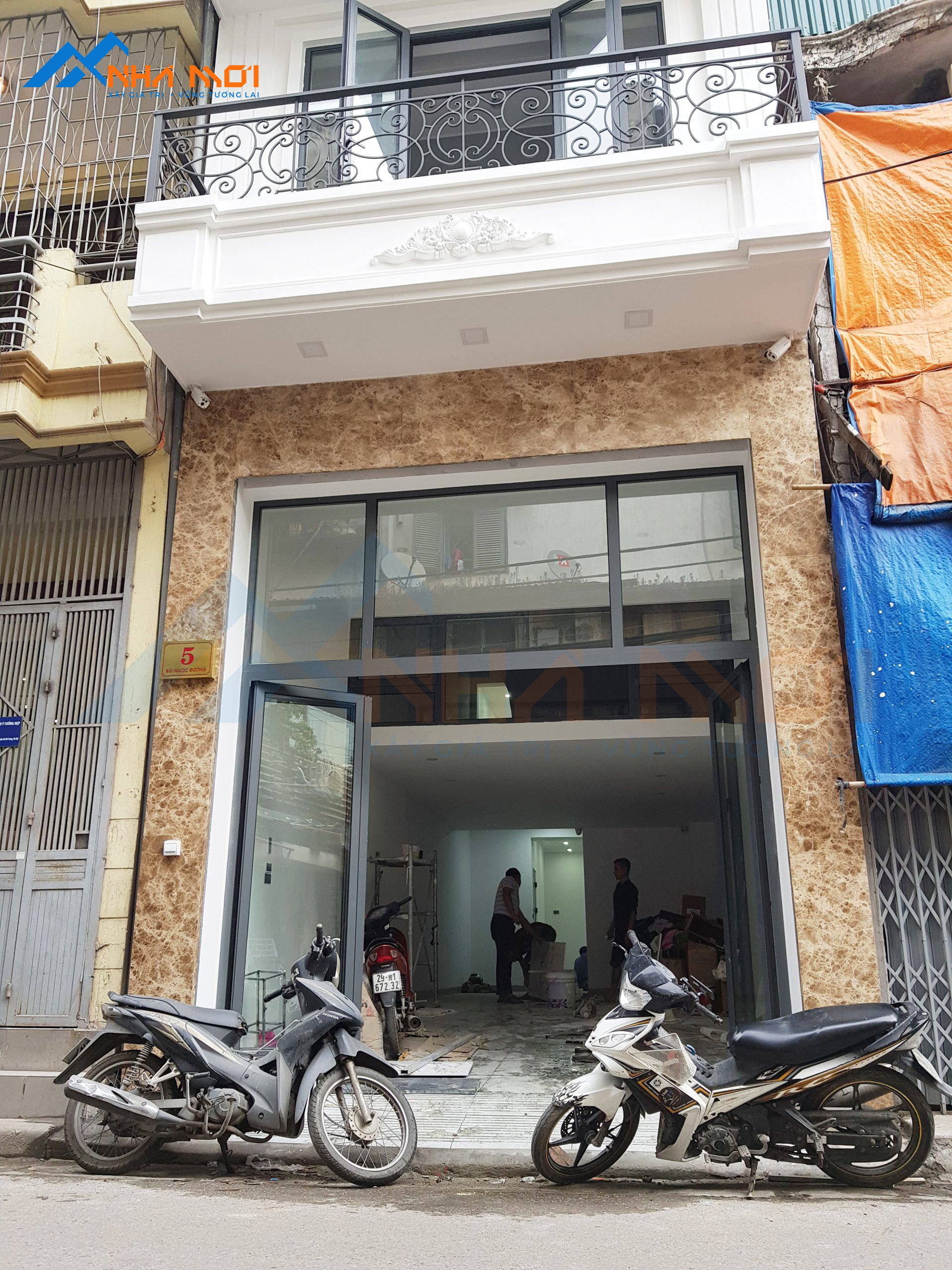 Mẫu nhà 4 tầng 1 tum hiện đại, mặt tiền 4.5m - CĐT Anh Hạnh, Phố Bùi Ngọc Dương, Hà Nội - Ảnh 4
