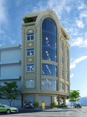 Thiết Kế Văn Phòng Kinh doanh Tân Cổ Điển - Ảnh 3