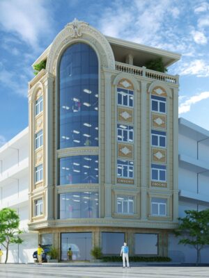 Thiết Kế Văn Phòng Kinh doanh Tân Cổ Điển - Ảnh 4